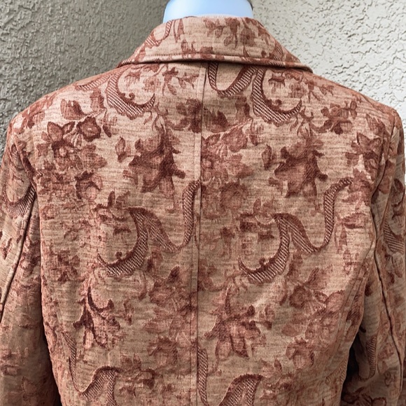 Vintage tan tapestry jacket - Picture 12 of 14